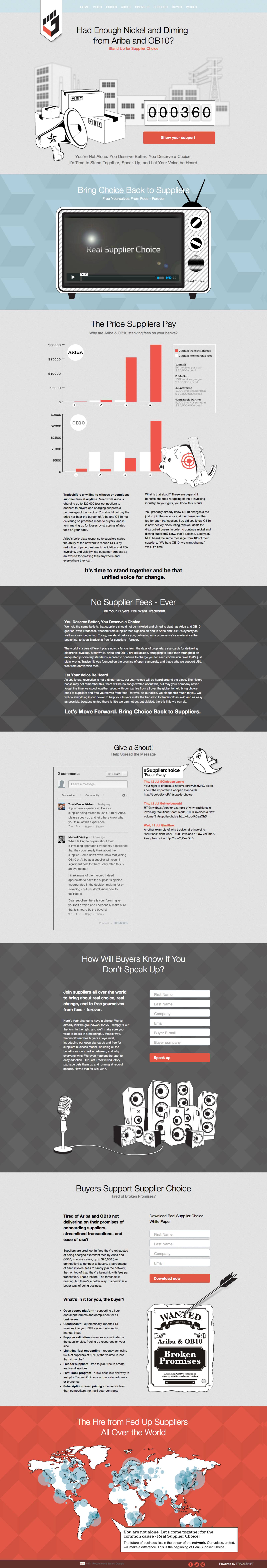 Real Supplier Choice